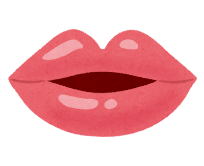 Illustration of a pair of lips
